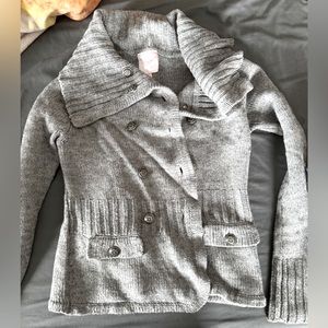 Romeo & Juliet button up sweater